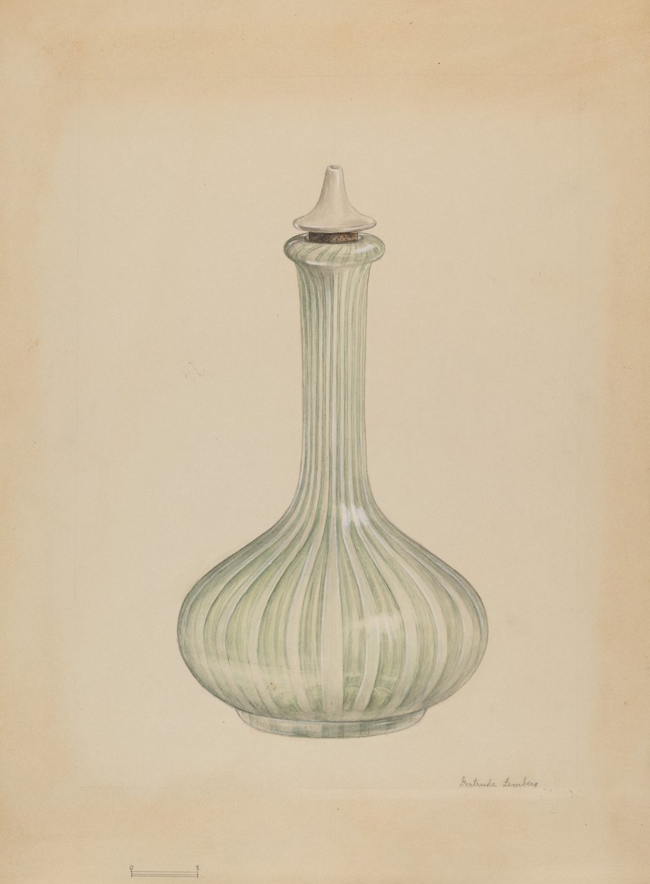 Borbély Üveg, c. 1936. alkotó: Gertrude Lemberg