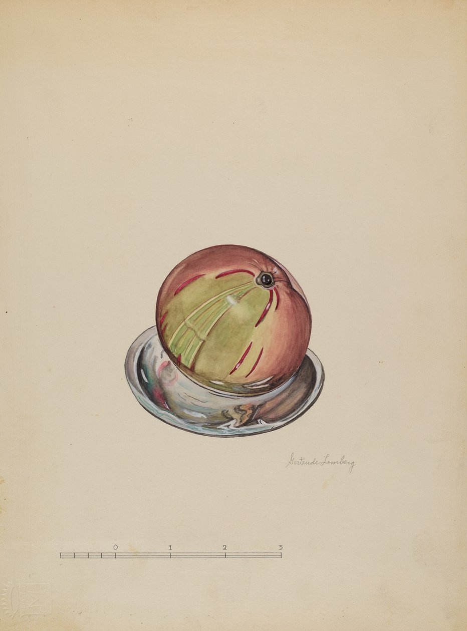 Papírsúly, c. 1936. alkotó: Gertrude Lemberg