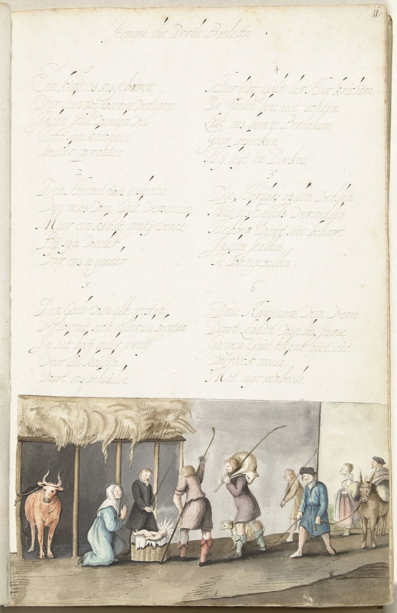 A Pásztorok imádata alkotó: Gesina ter Borch