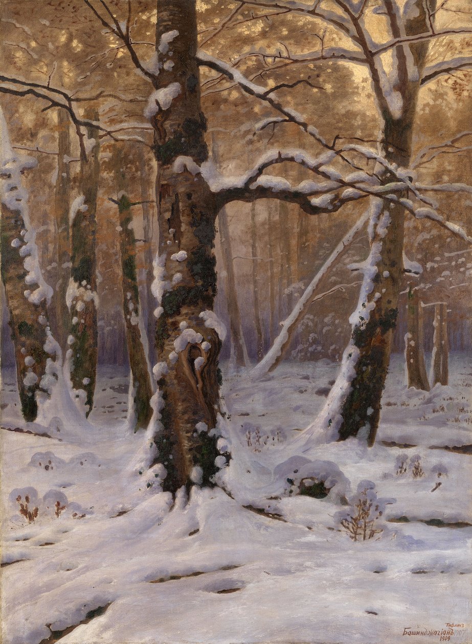 Téli reggel, 1907-1909 alkotó: Gevorg Bashindzhagyan