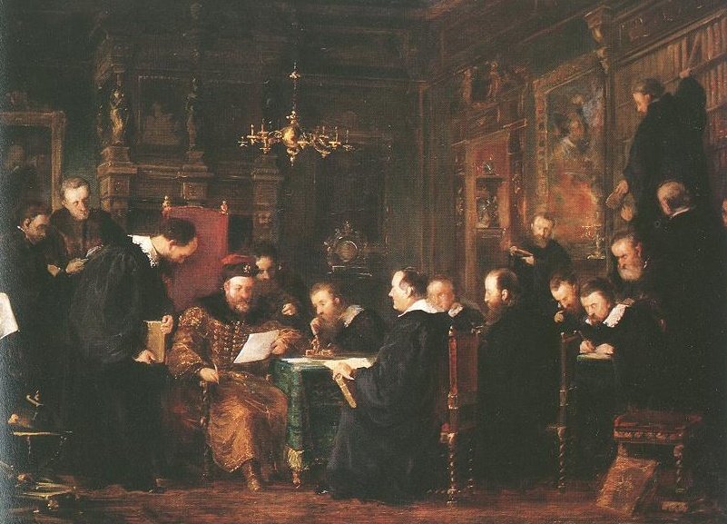 Gabor Bethlen among his ScholarsnMagyar: Bethlen Gabor tudosai kozottn alkotó: Geza Dosa