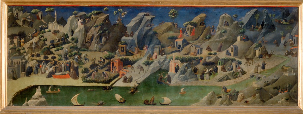 A Thebaide alkotó: Gherardo Starnina