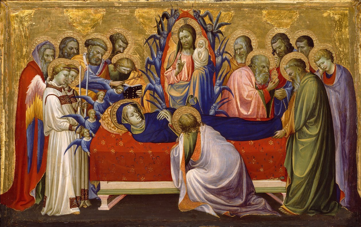 A Szűz halála, 140510. alkotó: Gherardo di Jacopo