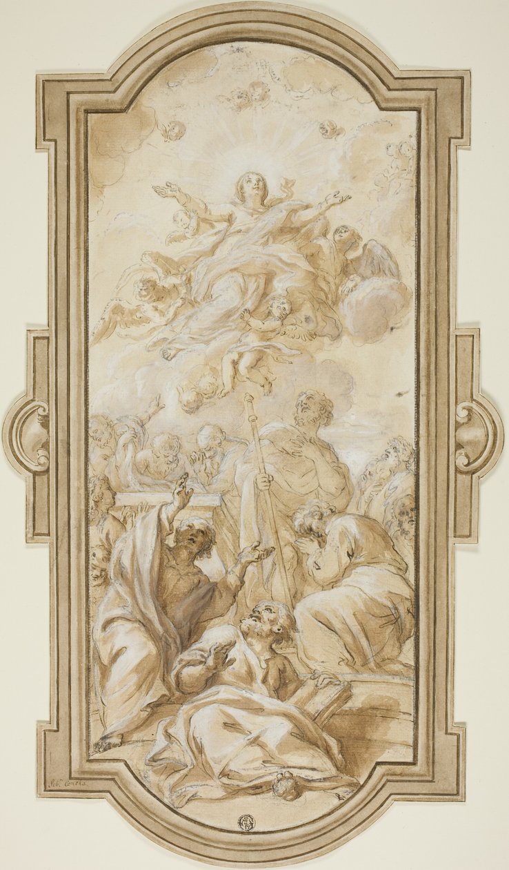 Szűz Mária mennybevétele alkotó: Giacinto Calandrucci