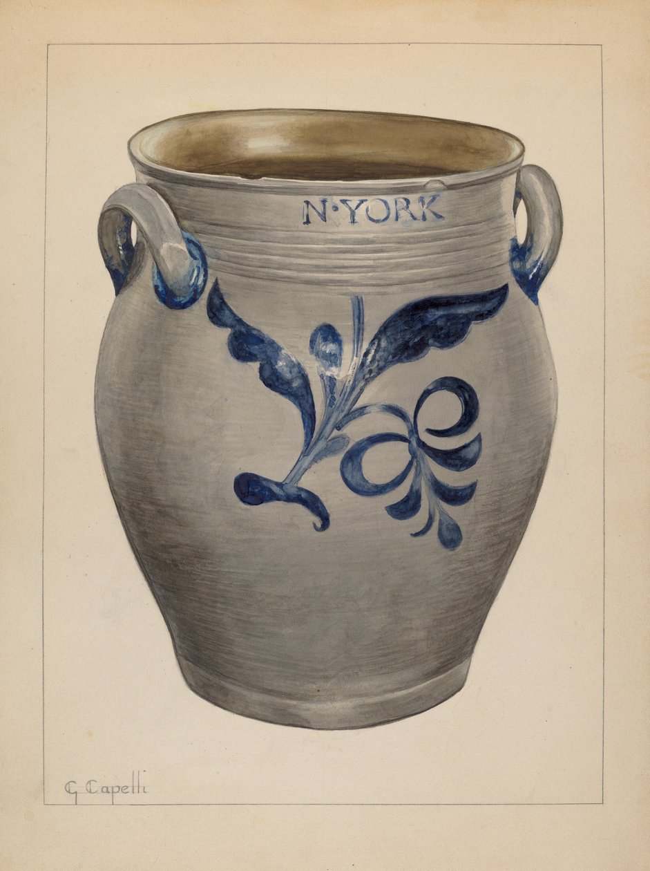 Jar, c. 1937. alkotó: Giacinto Capelli