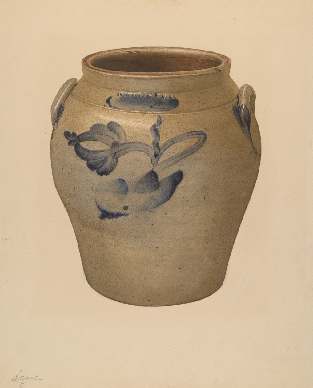 Jar, c. 1941. alkotó: Giacinto Capelli
