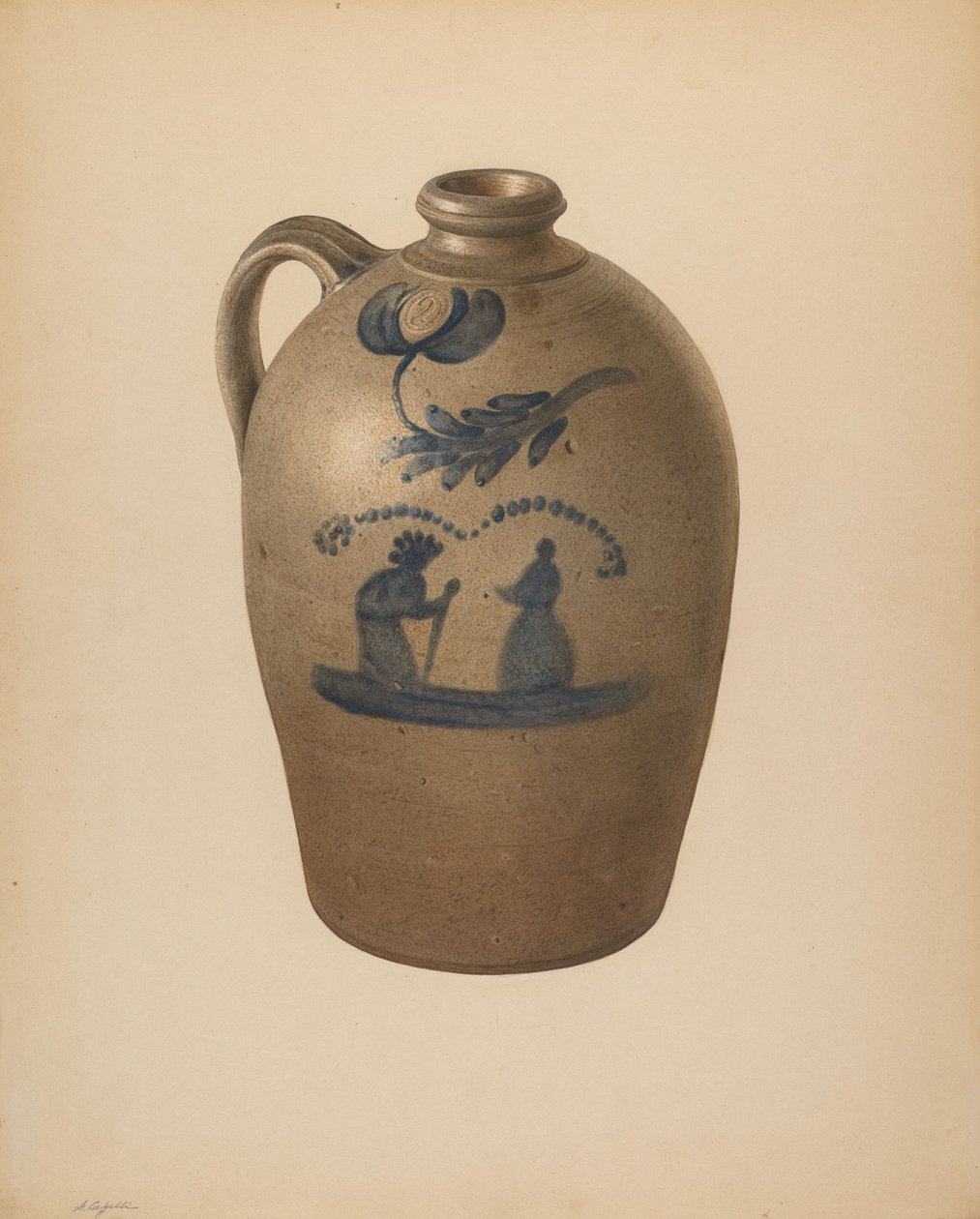 Kancsó, c. 1939. alkotó: Giacinto Capelli