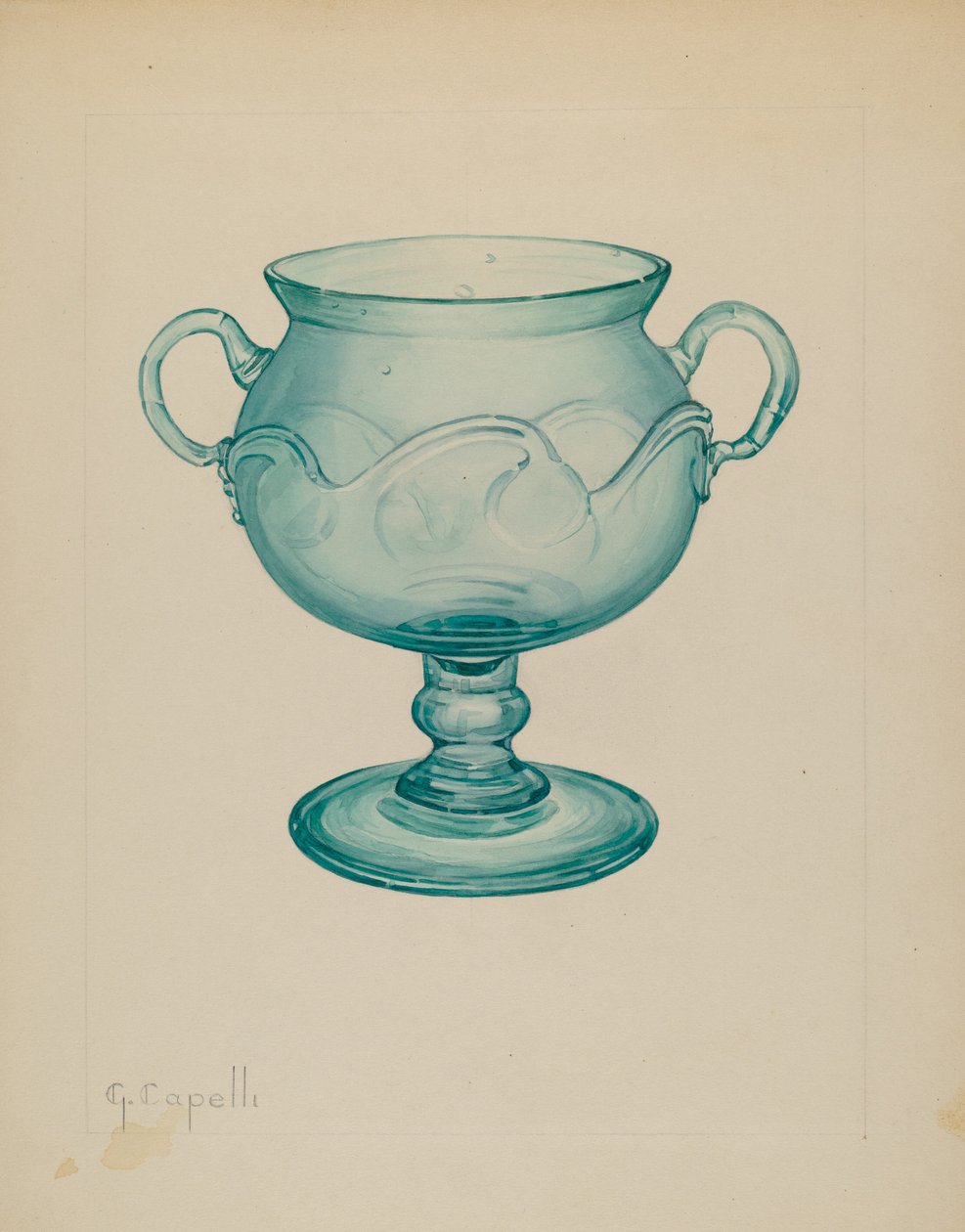 Kancsó, c. 1937. alkotó: Giacinto Capelli