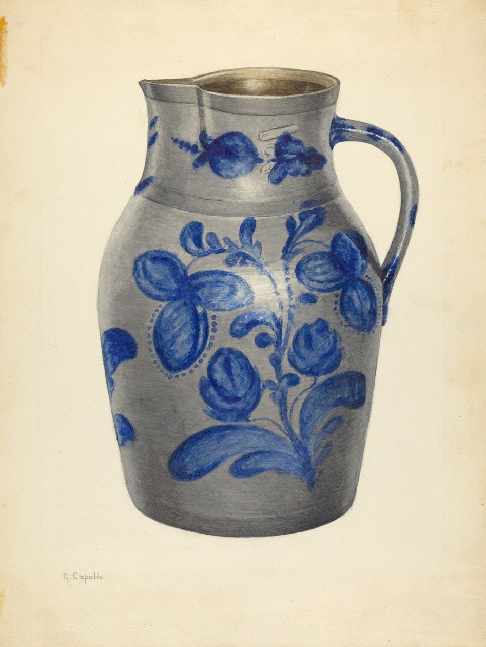 Kancsó, c. 1940. alkotó: Giacinto Capelli