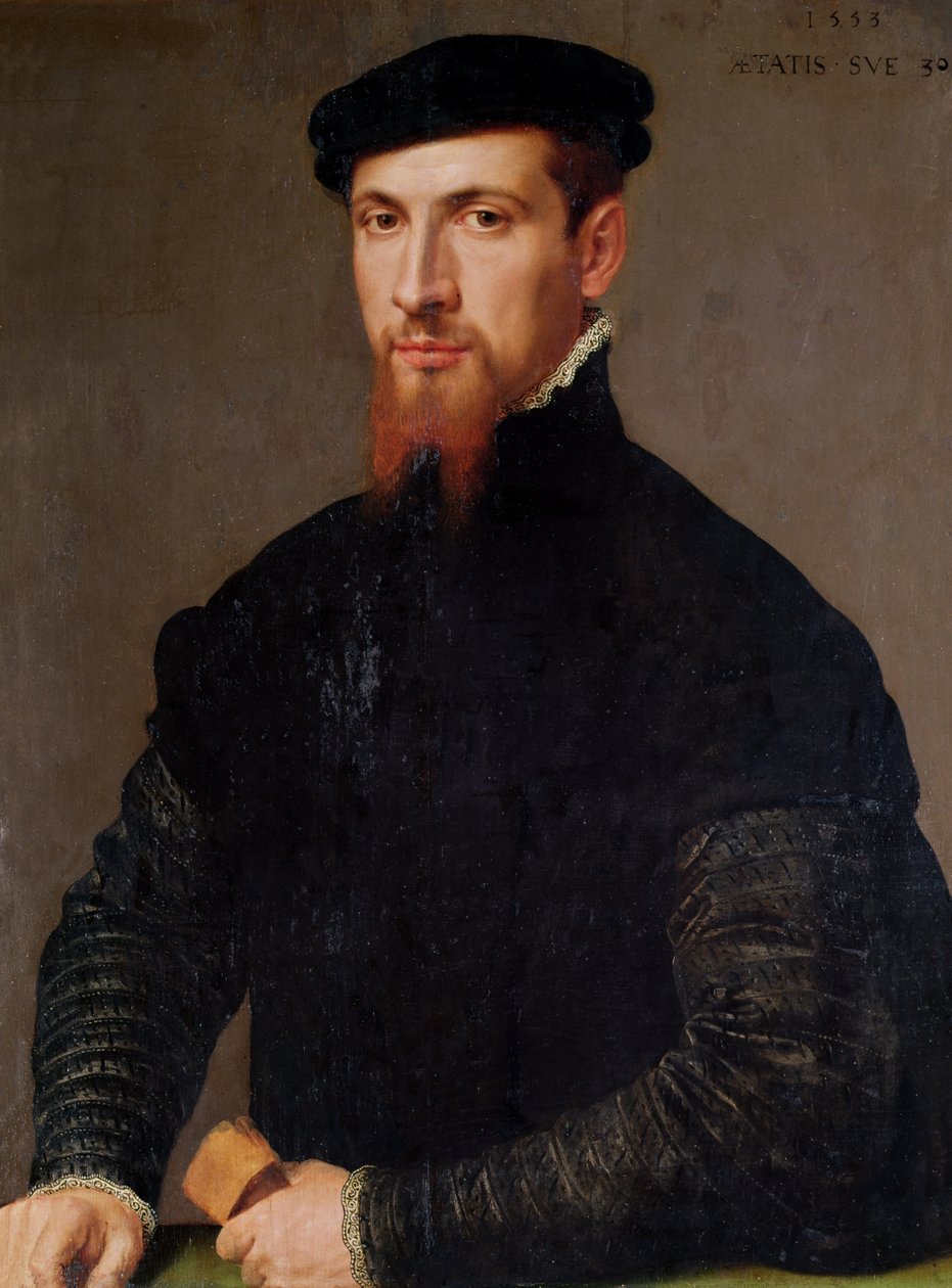 Simon Renard (kb.1513-73) portréja 1553 alkotó: Giacomo Antonio Moro