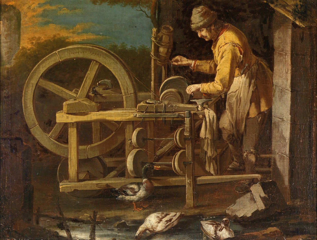 Az ollós daráló alkotó: Giacomo Francesco Cipper