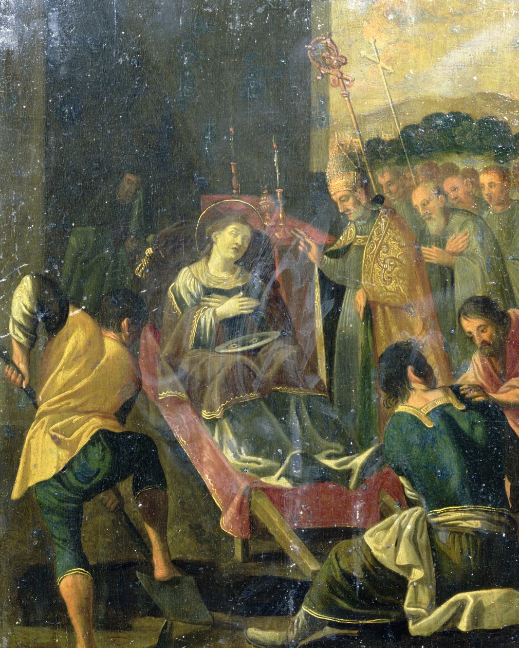 Szent János evangélista alkotó: Giacomo Jaquerio