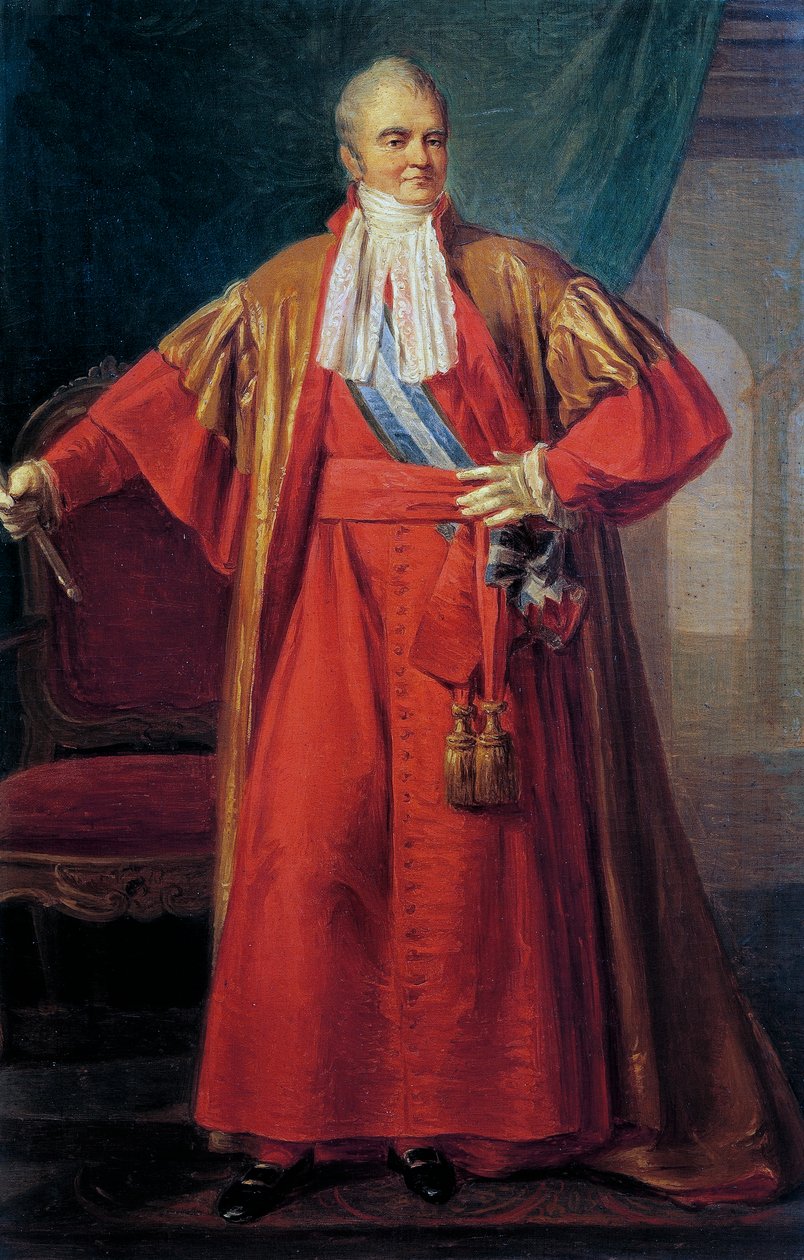 Paluzzo Altieri (1760-1834) herceg portréja, Giacomo Conca (1785-1858) festménye alkotó: Giacomo Conca