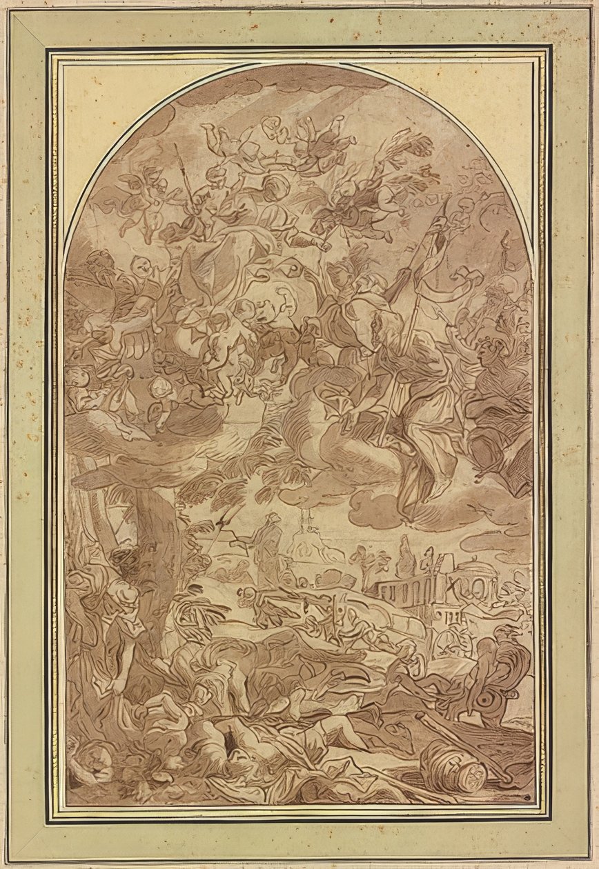 A nagy nápolyi pestisjárvány 1656-ban alkotó: Giacomo Farelli