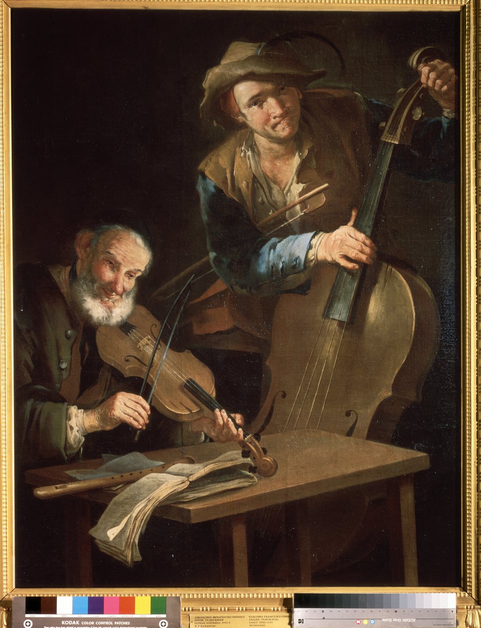 "A zenészek" Giacomo Francesco Cipper (1664-1736) festménye, Puskin Múzeum, Moszkva alkotó: Giacomo Francesco Cipper