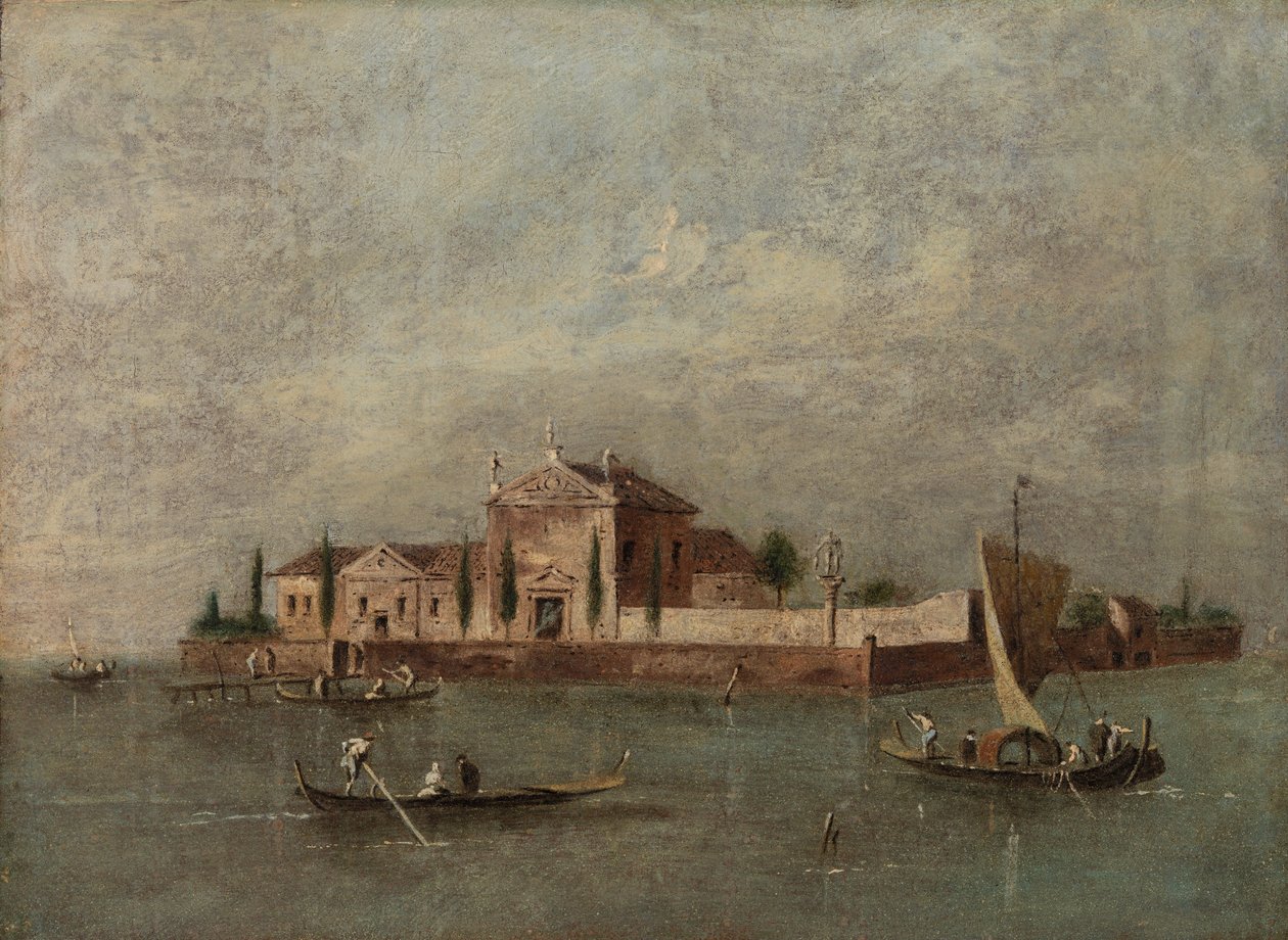 Rózsafüzér Boldogasszony szigete alkotó: Giacomo Guardi