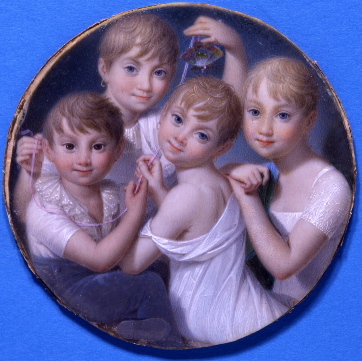 Gian Giacomo Trivulzio gyermekeinek portréja alkotó: Giambattista Gigola