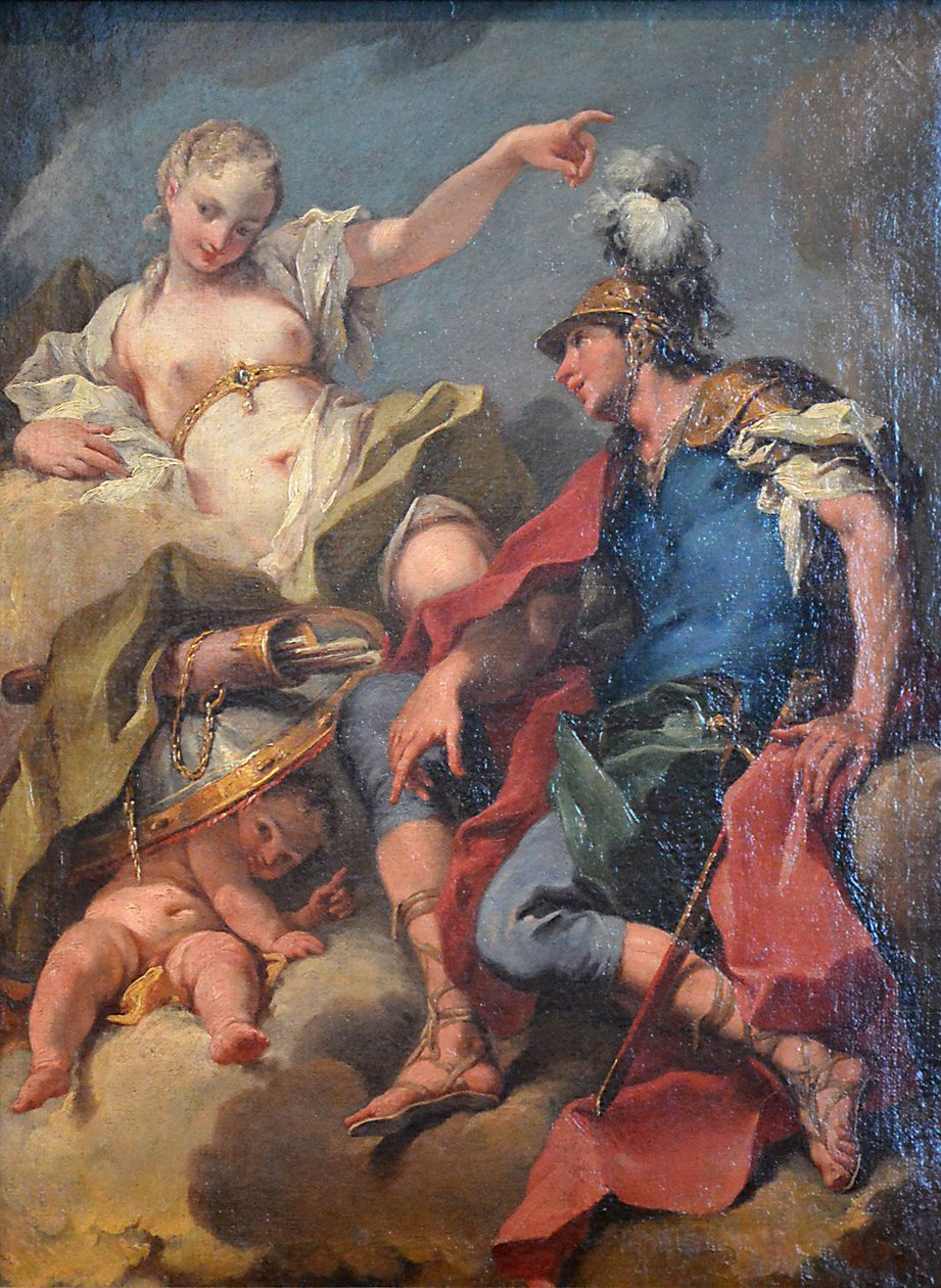 Mars és Vénusz alkotó: Giambattista Pittoni