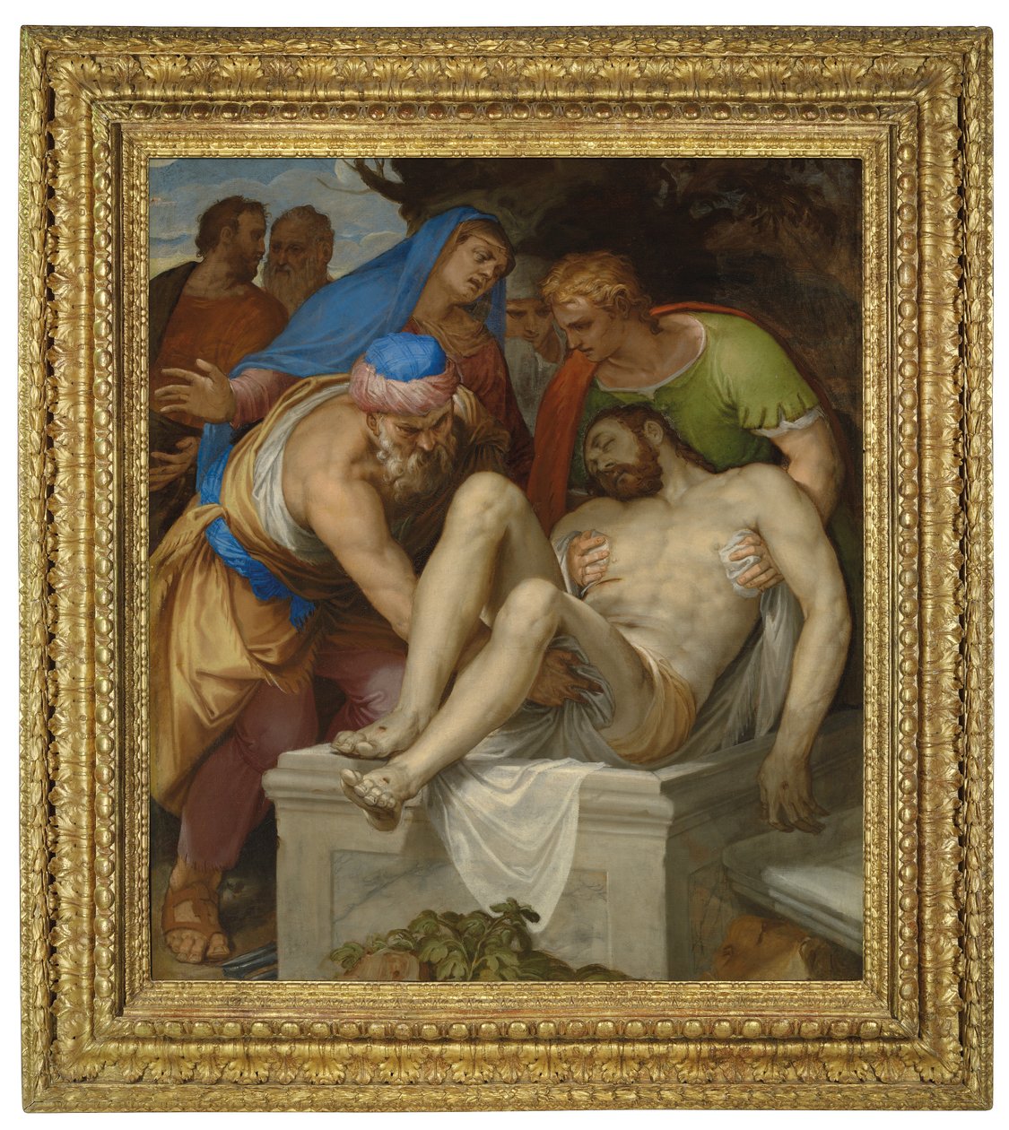 The Tombment (olaj, vászon) alkotó: Giambattista Farinati