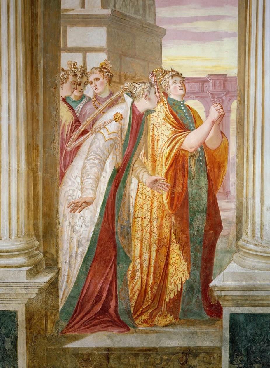 Sophonisba könnyek között alkotó: Giambattista Zelotti