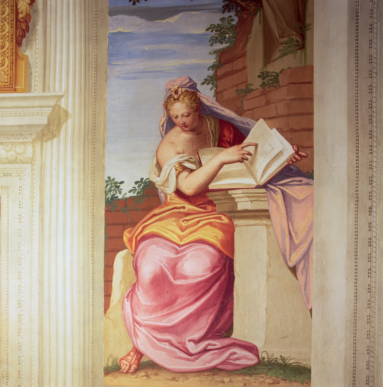Építészet (lásd még: 283694) alkotó: Giambattista 1526 78 Zelotti