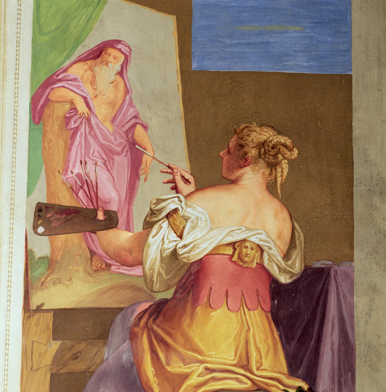 Festmény alkotó: Giambattista 1526 78 Zelotti