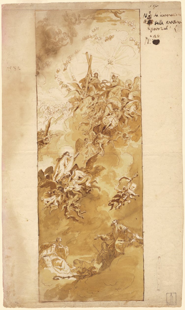 A Szűz mennybemenetele alkotó: Giambattista Canal