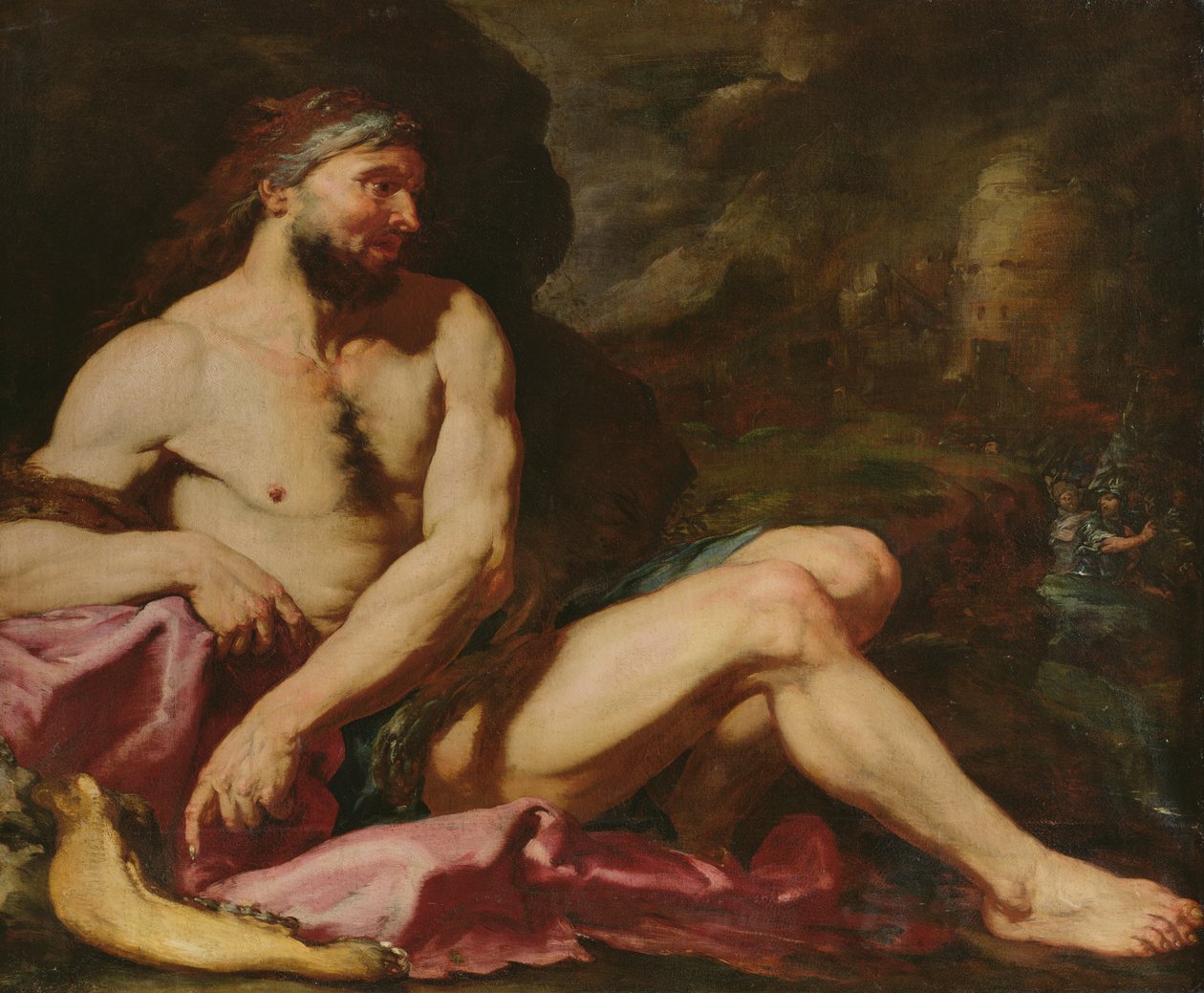 Samson Victorious alkotó: Giambattista Langetti