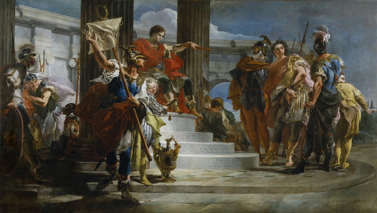 Scipio Africanus Freeing Massiva alkotó: Giambattista Tiepolo