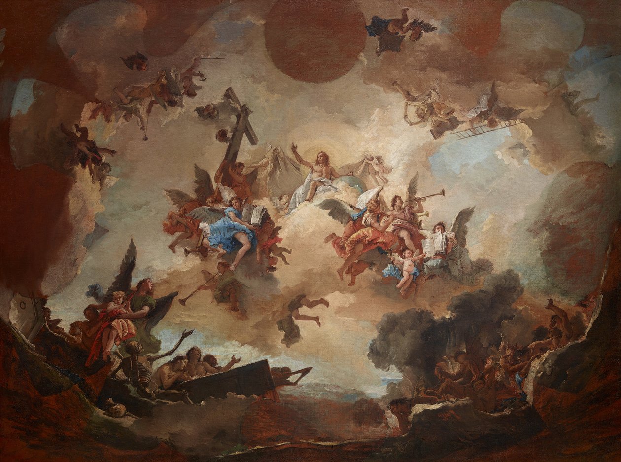 Az utolsó ítélet, 1730-1740. alkotó: Giambattista Tiepolo