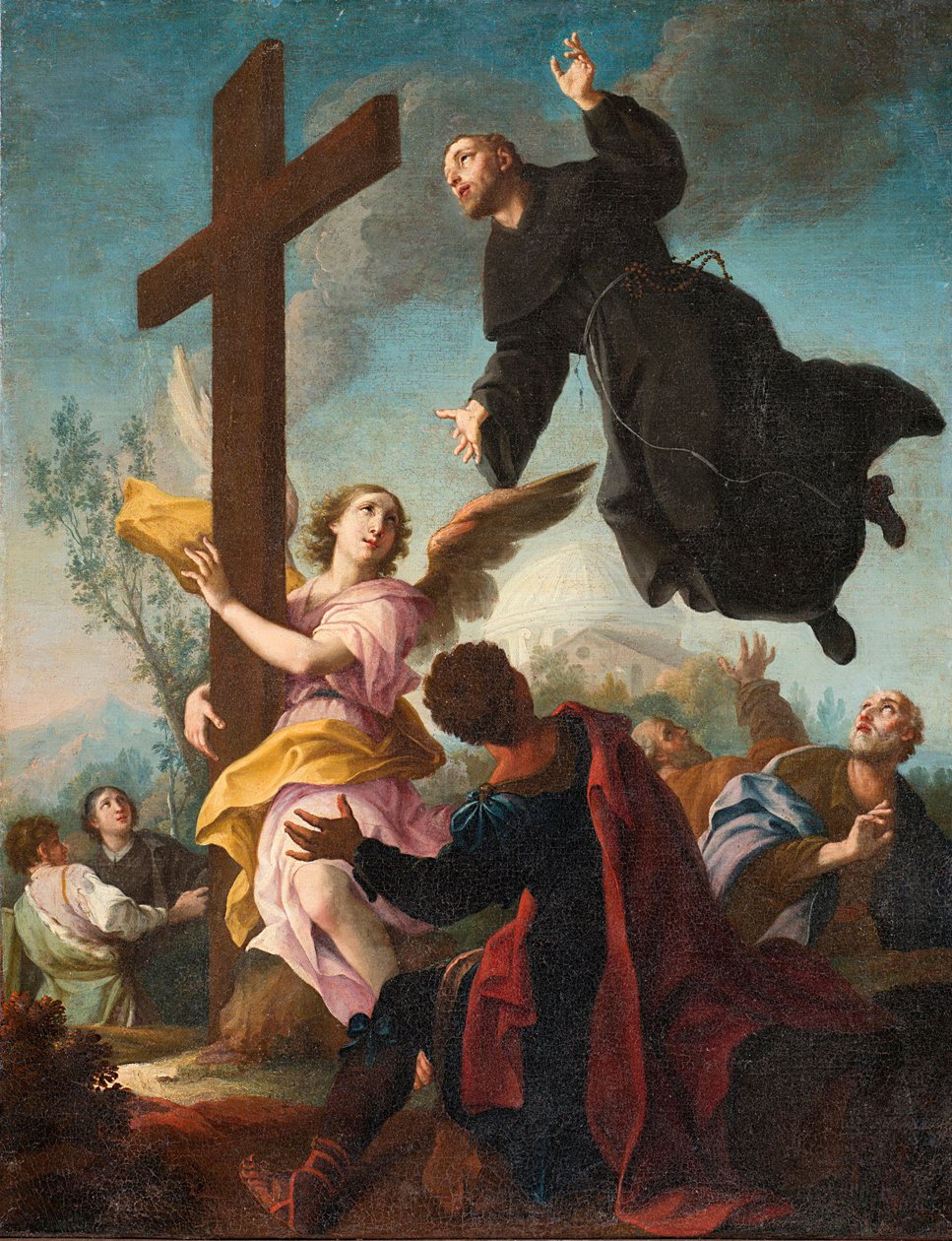 Cupertinói Szent József eksztázisban, 18. század első fele... alkotó: Giambettino Cignaroli