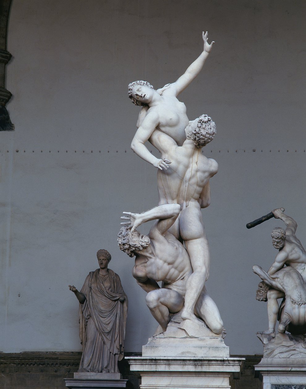 The Rape of the Sabine Woman, 1574-82 (márvány) (lásd még: 359414) alkotó: Giambologna