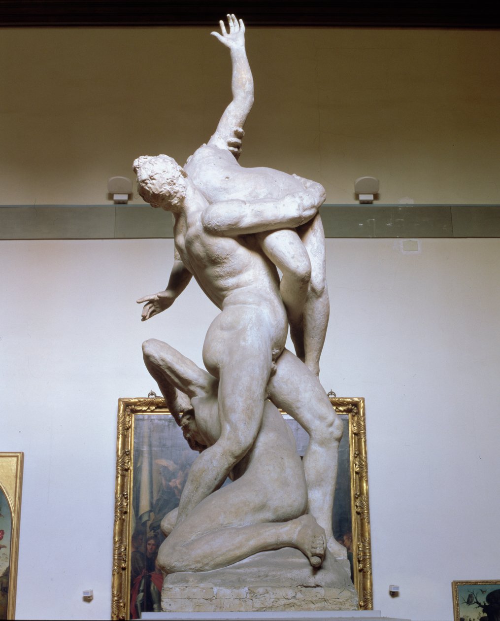 A szabinok megerőszakolása, 1583 körül (gipsz) (lásd még: 80503) alkotó: Giambologna