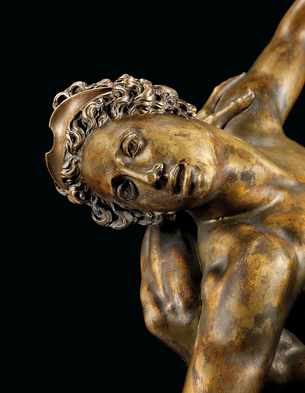 Egy bronz csoport, a The Rape of a Sabine, Firenze, 1587-98 körül alkotó: Giambologna