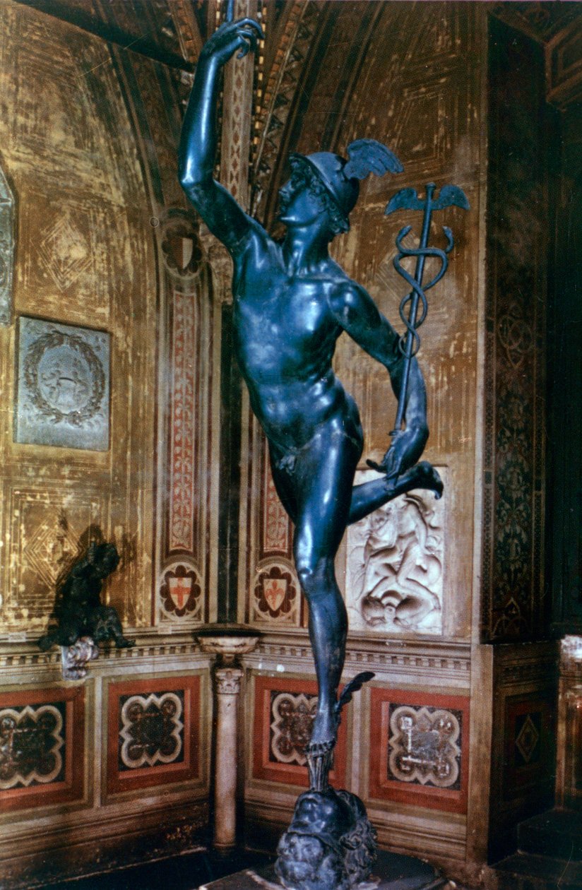 Merkúr, 1580 alkotó: Giambologna