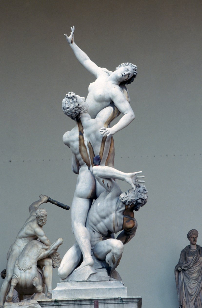 A szabin nők megerőszakolása, c1583 alkotó: Giambologna