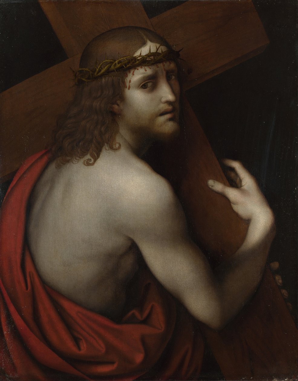 A keresztet hordozó Krisztus c. 1518-1525 alkotó: Giampietrino