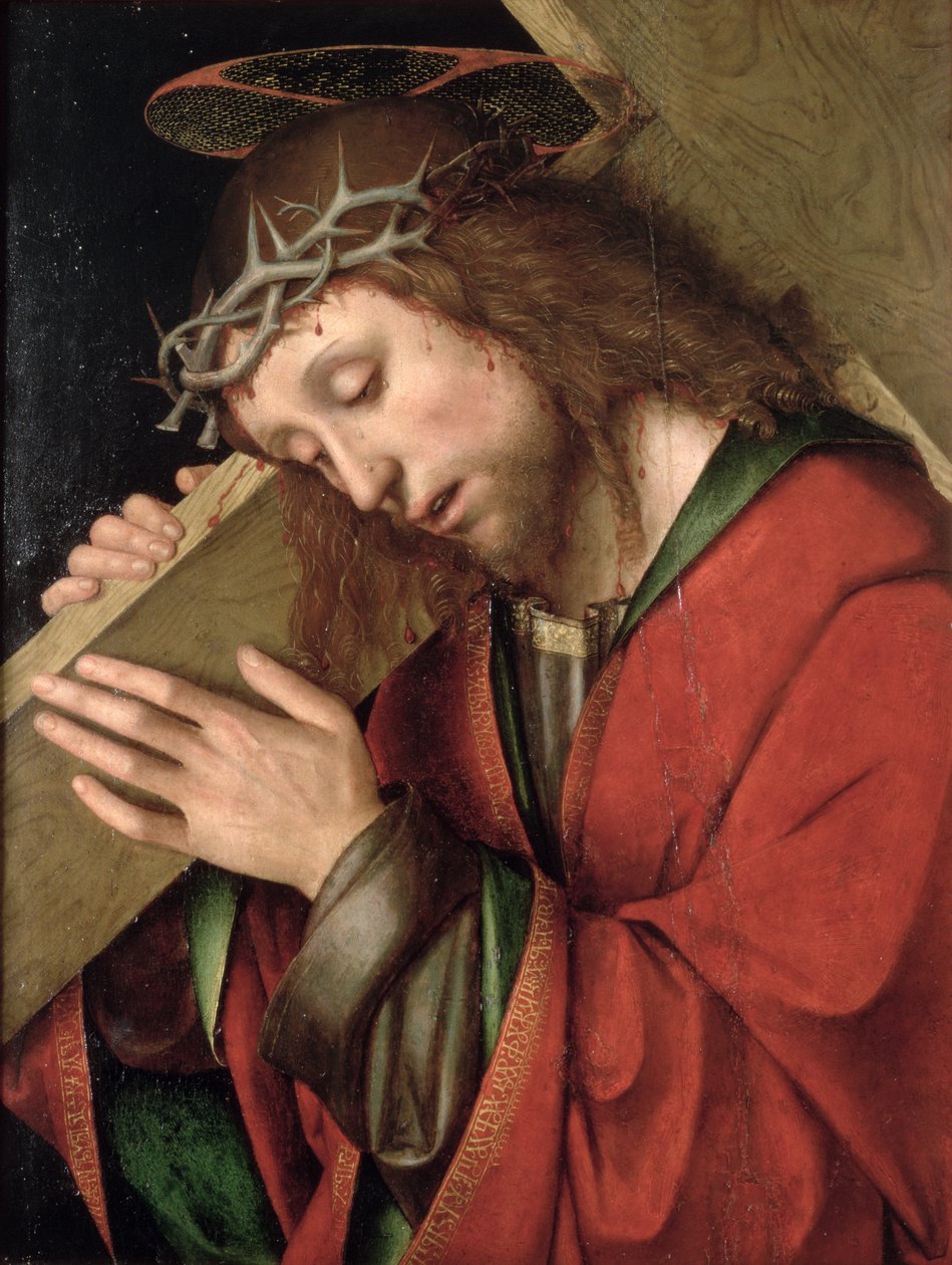 Kereszthordozó Krisztus (panel) alkotó: Gian Francesco de