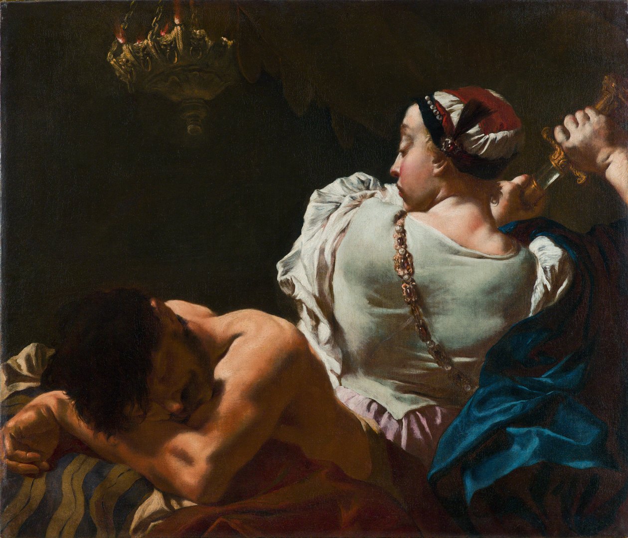 Judith lefejezi Holofernészt, a 18. század közepe... alkotó: Gian Battista Piazzetta