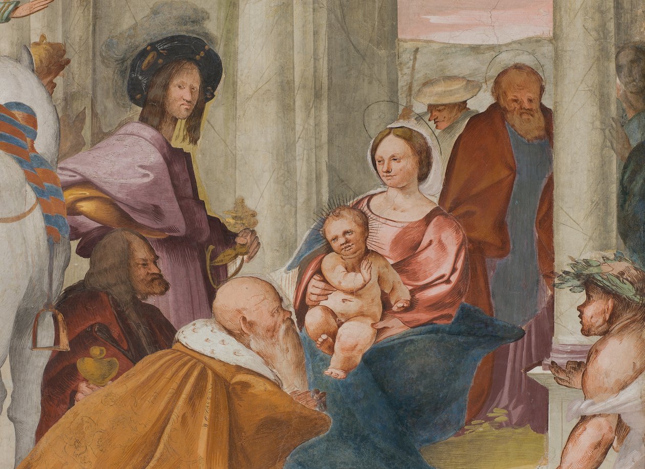Central Ave, Fifth North Span, Adoration of the Magic, Gian Francesco Journey alkotó: Gian Francesco Bembo