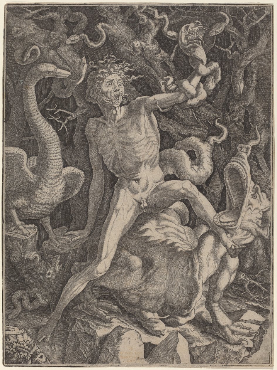 Düh alkotó: Gian Jacopo Caraglio after Rosso Fiorentino