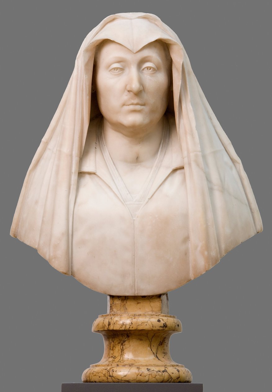 Camilla Barbadori mellszobra, VIII. Barberini Urban pápa anyja, 1619 alkotó: Gian Lorenzo Bernini