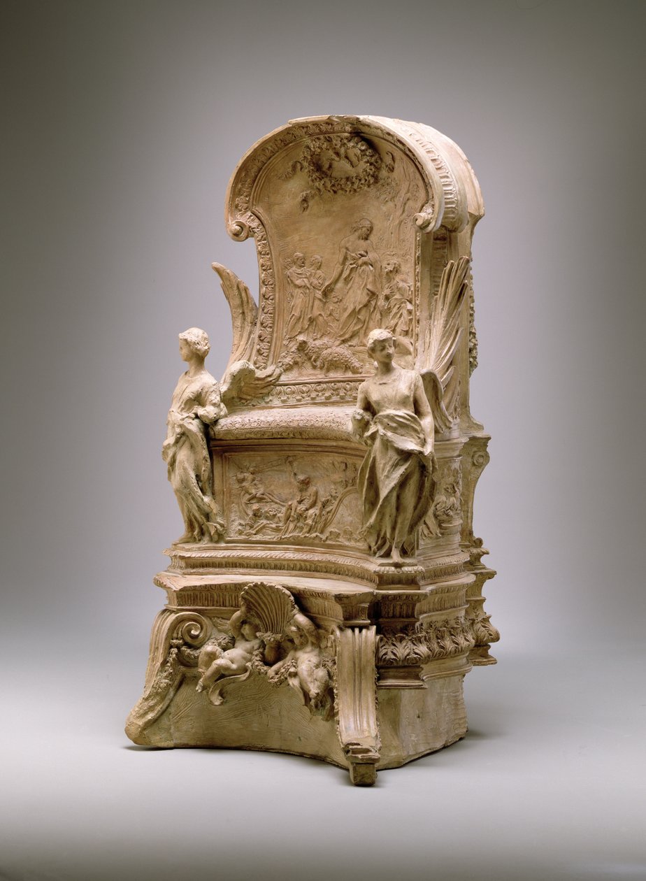 Szent Péter széke, 1658 (terrakotta) alkotó: Gian Lorenzo Bernini