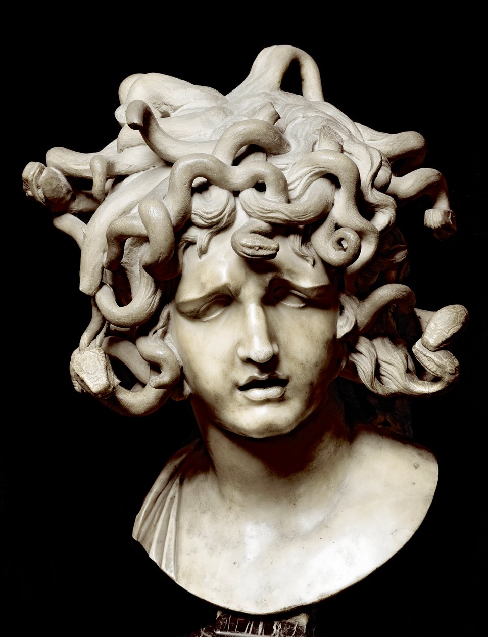 Gian Lorenzo Bernini Medúza márványszobrának vezetője alkotó: Gian Lorenzo Bernini