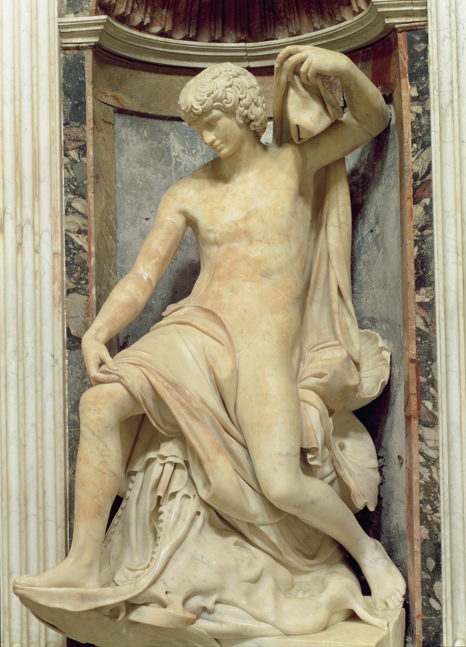 Jónás (márvány) alkotó: Gian Lorenzo Bernini