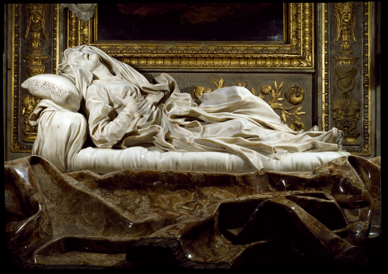 Boldog Ludovica Albertoni Boldog Ludovica Albertoni (1474-1533) extázisban képviselteti magát. Gian Lorenzo Bernini (1598-1680) márványszobra 1674 Róma, San Francesco a Ripa templom alkotó: Gian Lorenzo Bernini