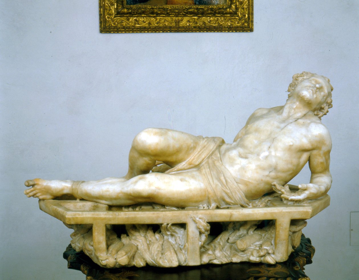 Szent Lőrinc a grillen, 1617 (márvány) alkotó: Gian Lorenzo Bernini