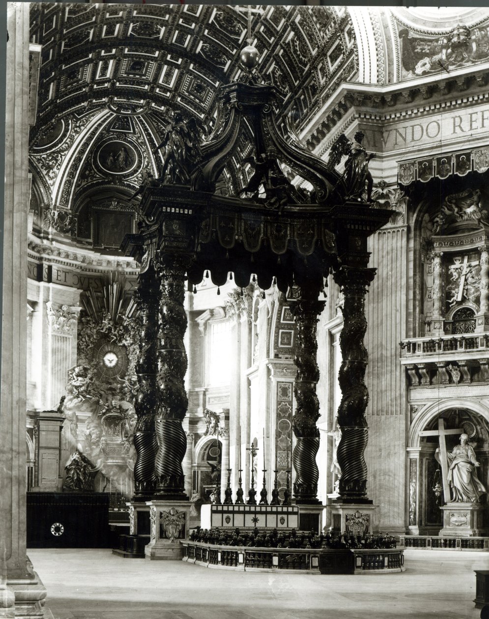A Baldacchino alkotó: Gian Lorenzo Bernini