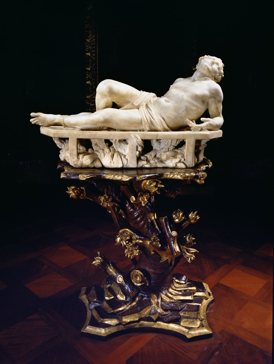 Szent Lőrinc vértanúsága, 1613 (márvány) alkotó: Gian Lorenzo Bernini
