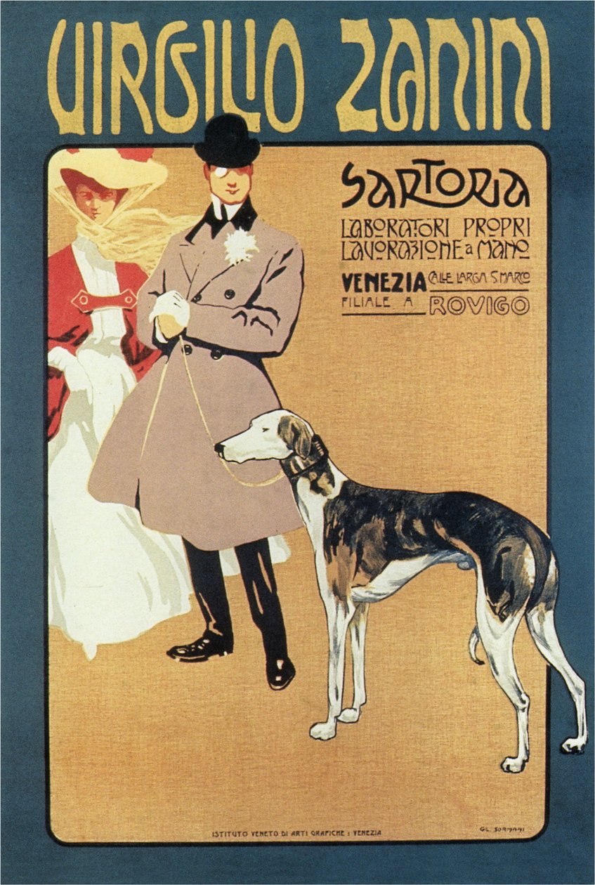 Virgilio Zanini szabászat, 1900 alkotó: Gian Luciano Sormani